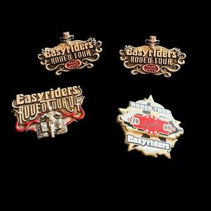 EASY RIDERS RODEO TOUR PINS | motorcycle biker